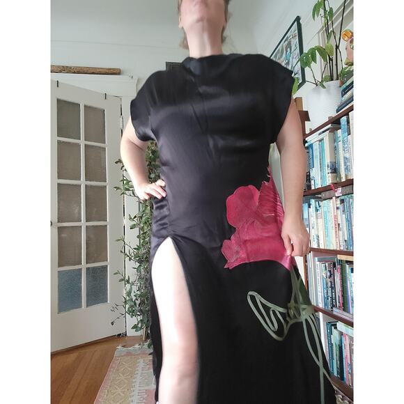 ARRANGE Embroidered Floral Maxi BNWT Sz 12 - Picture 5 of 5